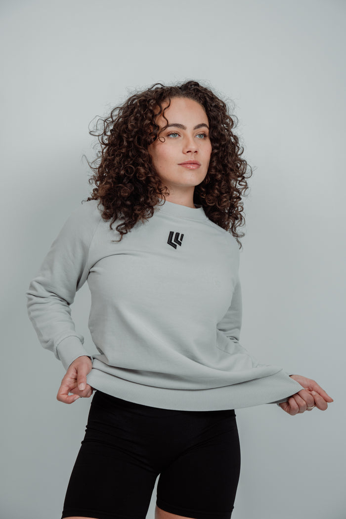 Crew Necks - LAC Athleisure - Glacier Gray